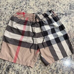Men’s Burberry swim shorts